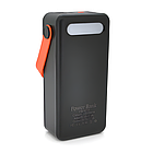 ОПТОМ Павербанк YM-638 із сонячною панеллю та ліхтарем 60000 мА·год Чорний, фото 10