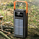 ОПТОМ Павербанк YM-638 із сонячною панеллю та ліхтарем 60000 мА·год Чорний, фото 7
