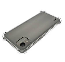 Чохол WXD силіконовий протиударний на Nokia C110 / прозорий, фото 4