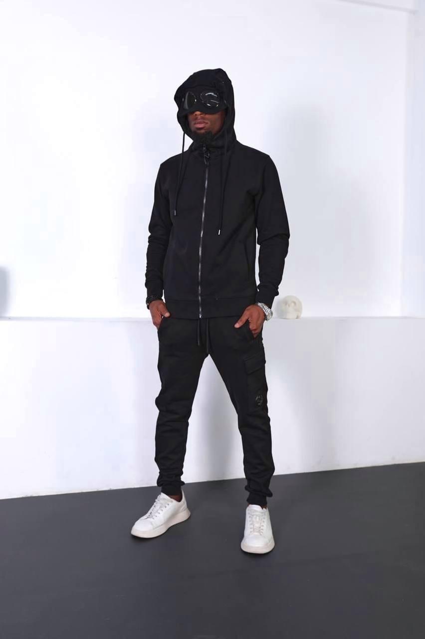 Чоловічий спортивний костюм CPCompany D11380 чорний М, XL, фото 1