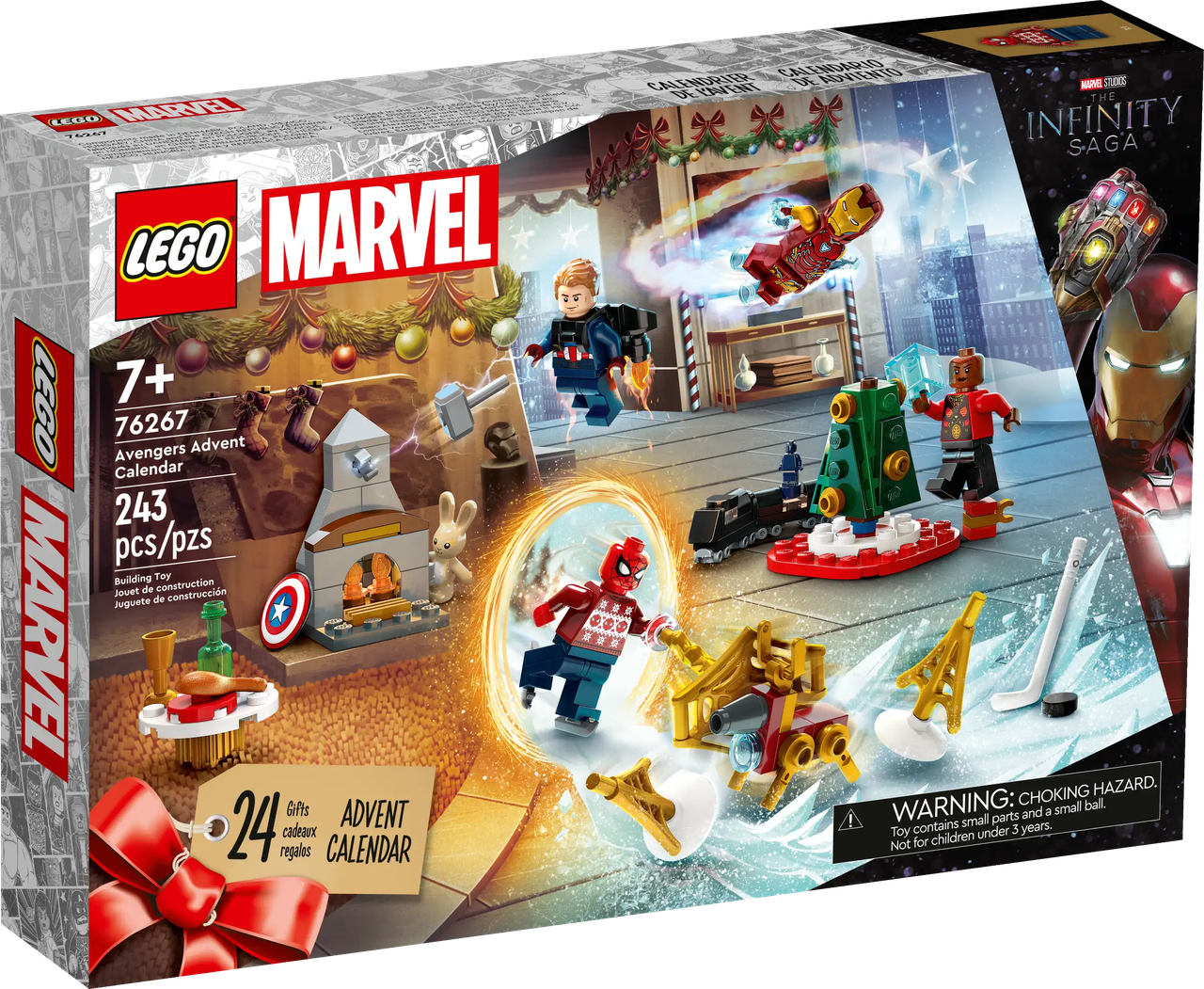 LEGO 76267 Новорічний адвент календар Студія Marvel Вартові Галактики 2024 Месники