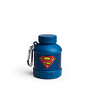 Контейнер Smartshake Whey2Go Funnel Pillbox 110ml DC Superman контейнер для спортивного питания