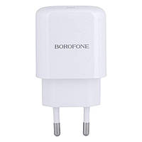 Мережевий Зарядний Пристрій Borofone BN3 Premium PD 20W QC3.0