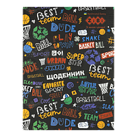 Щоденник шкільний SPORT  (А5,  40 аркушів,  м'яка обкладинка)  УФ-лак, SMART Line