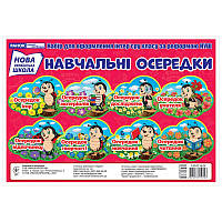 НУШ Навчальні осередки. Набір для оформлення інтер'єру класу. Ранок