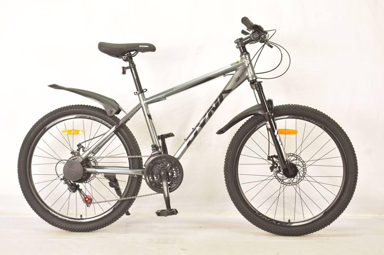 Гірський підростковий велосипед MTB D50 Dyna 24 дюйми Сірий