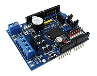 Модуль драйвера двигунів постійного струму L298P Motor Shield для Arduino