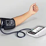 Плечовий тонометр electronic blood pressure monitor with voice function, фото 5