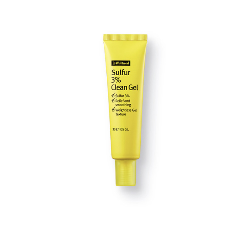 By Wishtrend Sulfur 3% Clean Gel - Крем-гель із сіркою проти висипань, 30 г, фото 1