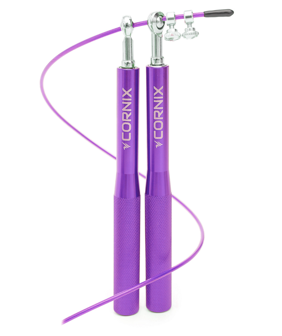 Скакалка швидкісна для кросфіту Cornix Speed Rope XR-0159 Purple