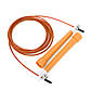 Скакалка швидкісна для кросфіту Cornix Speed Rope Basic XR-0166 Orange, фото 3