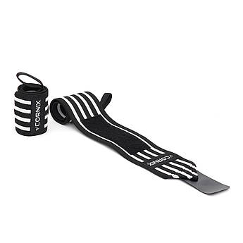 Бинти для зап'ястків (кистьові бинти) Cornix Wrist Wraps XR-0194 Black/White