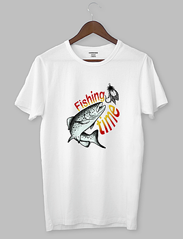 Футболка з прикольним дизайном «Рибки»
