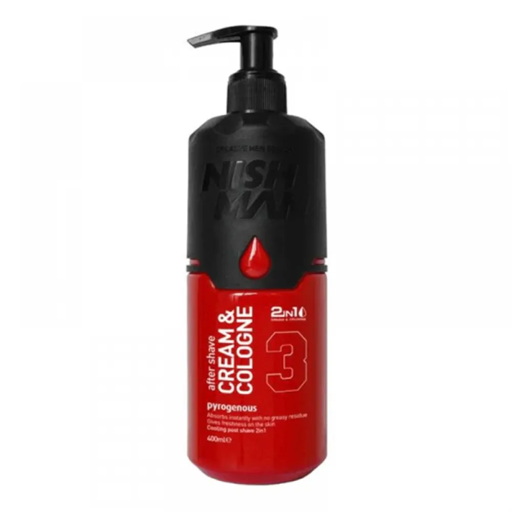 Бальзам-одеколон після гоління Nishman №3 After Shave Pyrogeneous 400 мл