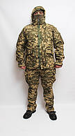 Куртка тактична зимова піксель, тепла куртка, статутна для військовослужбовців, горка зима