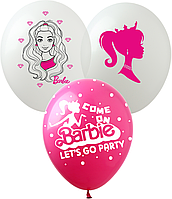 Латексный шарик Show 12"(30 см) Barbie / Барби