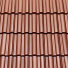 Керамічна черепиця TONDACH Твіст мідно-коричнева ангоба, фото 2
