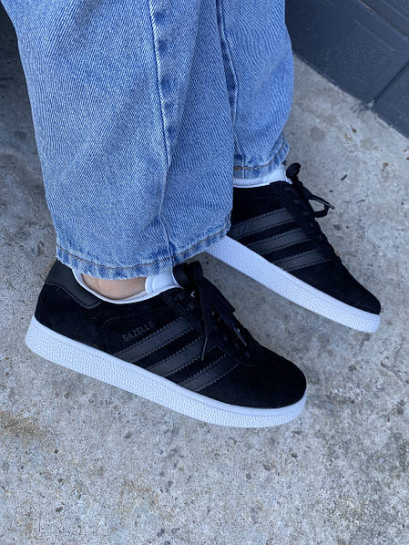Adidas Gazelle Black White 13075 Marvinshop
