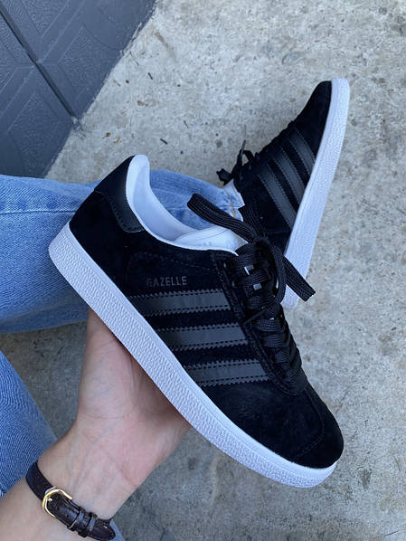 Adidas Gazelle Black White 13075