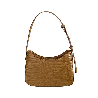 Сумка жіноча з екошкіри коричнева 10505 Середні (довга сторона від 25 см до 35 см) (2000000111131)