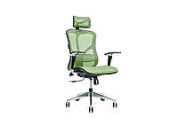 Эргономическое ортопедическое офисное кресло с регулировкой подлокотника Ergo 500 Зеленый