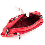 Жіноча сумка через плече з натуральної шкіри Eminsa 40125-37-5 червона, фото 7