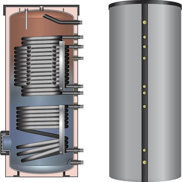 Бівалентний бак ГВС Meibes SSH 400