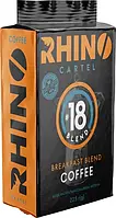 Кава натуральна смажена мелена "RHINO BLEND 18", 225 г