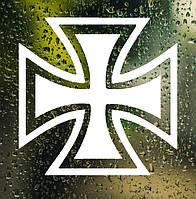 Вінілові наклейки на авто " ЗСУ " 15х15 см