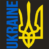 Виниловые наклейки на авто " Герб Ukraine " 20х17 см