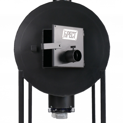 Піч опалювальна буржуйка Брест 1000 Плюс комплект з вентилятором, фото 1