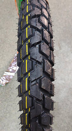 Покришка, якість шипована ENDURO 3.50-18; (100/90-18) (DX-025) TT, фото 1
