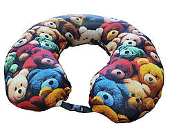 Подушка дорожня Coverbag Медведики 0436