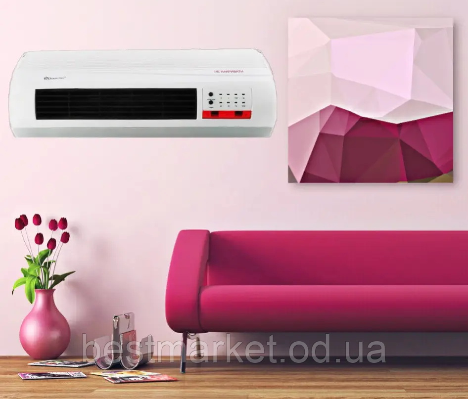 Дуйка Настінна Domotec MS-5961 Тепловентилятор Електричний