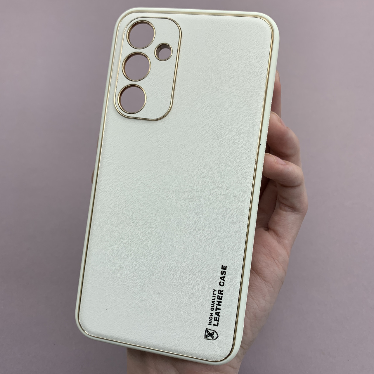 Чохол для Samsung Galaxy A54 5G (A546E) шкіряний матовий чохол із захистом камери на самсунг а54 5г білий u9h