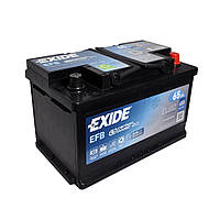 Автомобильный аккумулятор EXIDE EFB 65Аh 650A R+ Start-Stop