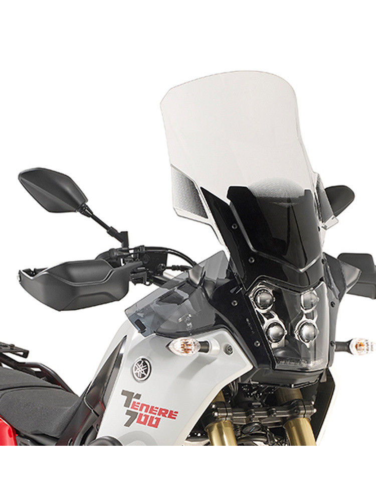 Вітрове скло Kappa для мотоцикла Yamaha Ténéré 700 (19-) прозоре