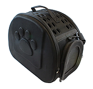 Переноска сумка транспортер для собак/кошек L чорний AG644I, фото 2