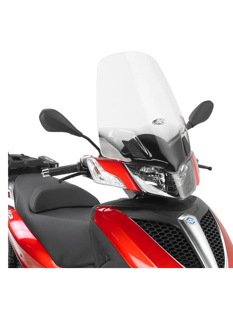 Вітрове скло Kappa для мотоциклів Piaggio MP3 Yourban 125-300 (11 > 18) прозоре