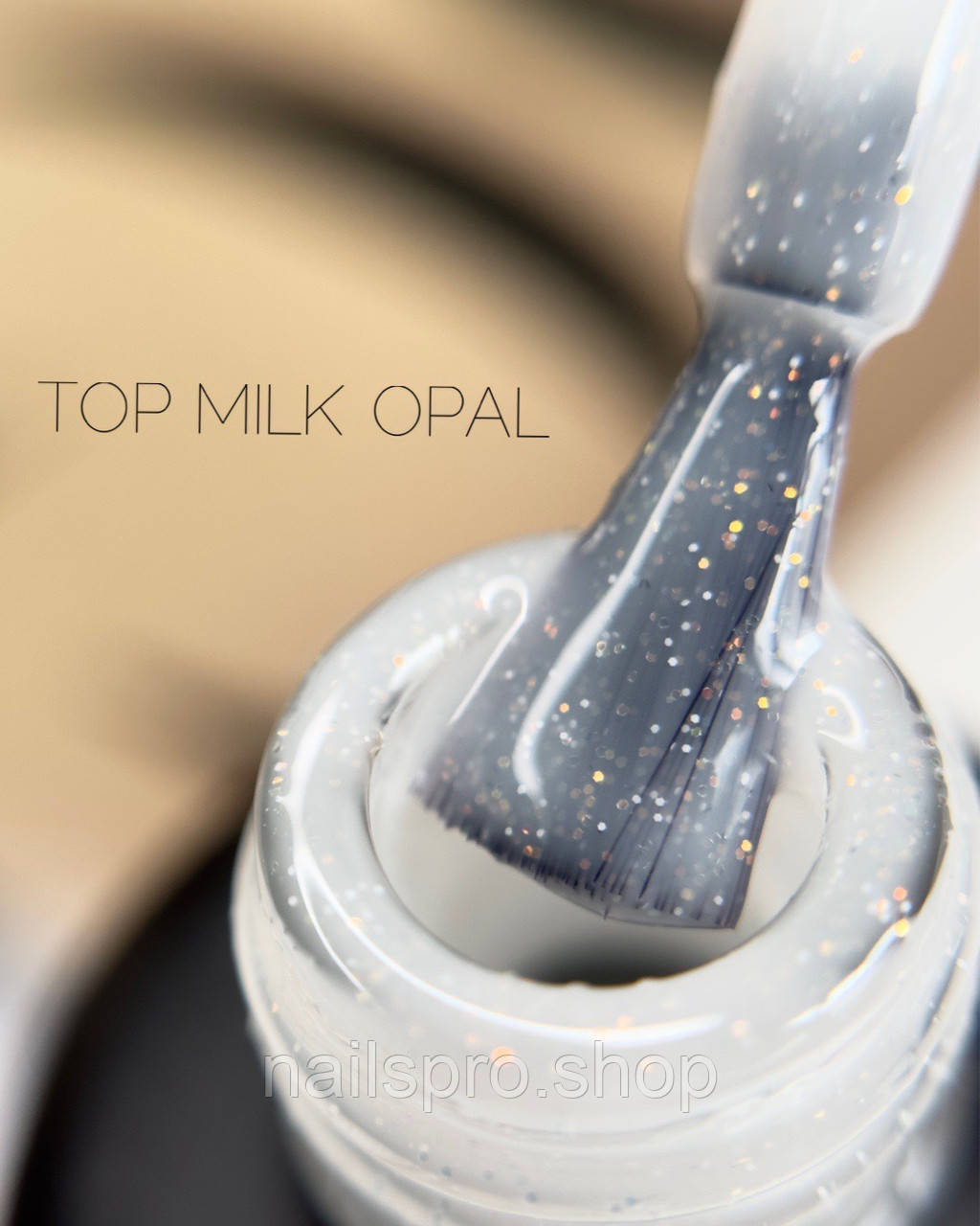 Топ для гель-лаку Crooz Top Milk Opal 8 мл