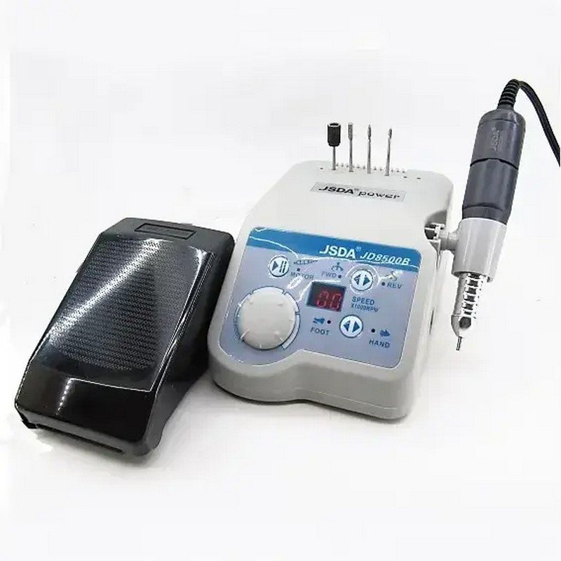 Фрезер для манікюру та педикюру JSDA JD-8500B 35000rpm (65w) ОРИГІНАЛ, фото 1