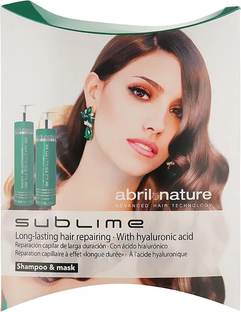 Набір відновлюючий для пошкодженого волосся ABRIL et Nature Sublime 30 мл.+ 30 мл.
