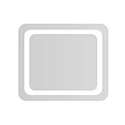 LUNA TANGA дзеркало підвісне прямокутне 60*70см, з підсвічуванням по контуру, з кнопковим вимикачем Арт.