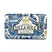Итальянское мыло твердое с ароматом голубой фрезии Nesti Dante Villa Sole Fresia Blue 250g