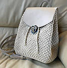 Набір шкіряної фурнітури для рюкзака М2+, натуральна шкіра, фото 2