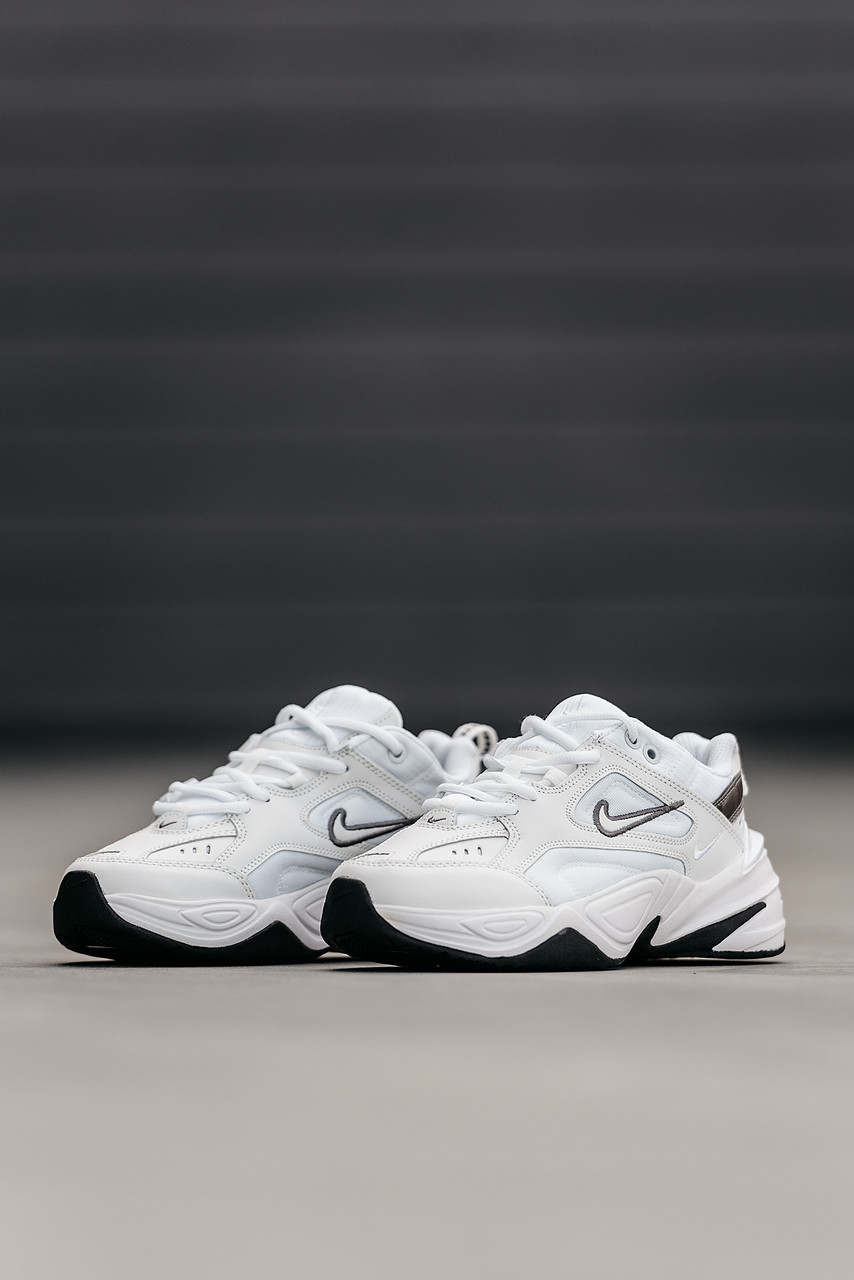 Білі кроссівки жіночі Nike M2K Tekno. Круті жіночі кросси Найк М2К Текно.