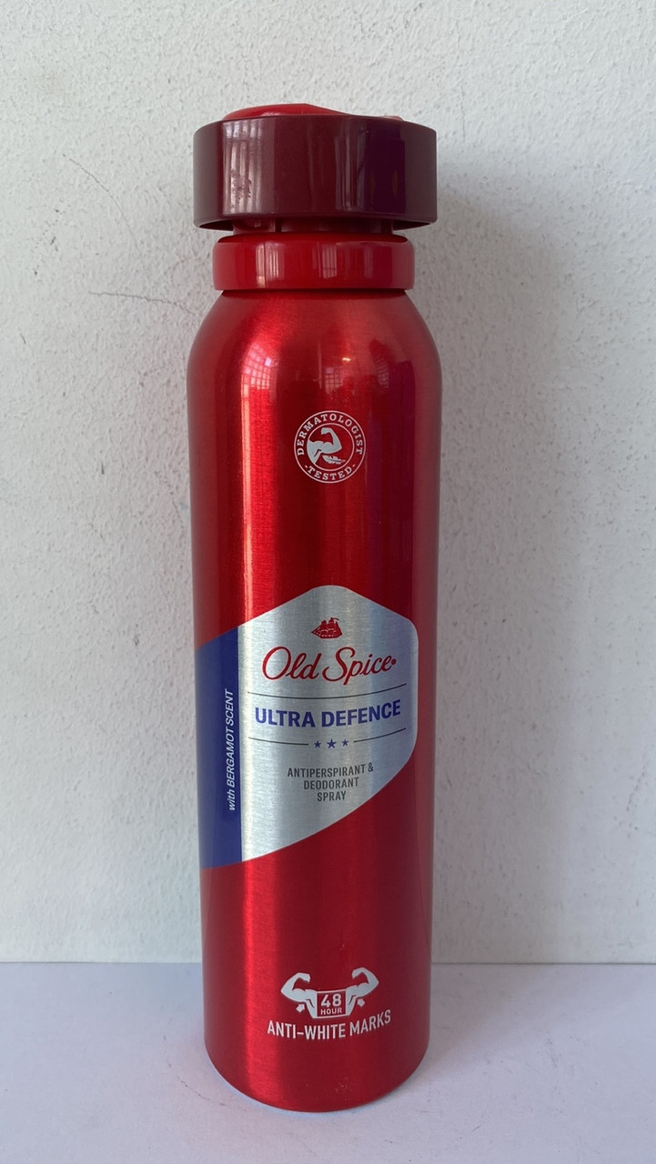 Олдспайс аэрозольний дезодорант Old Spice Ultra defence 150 мл.