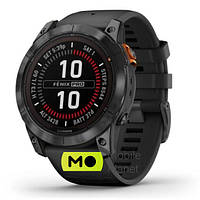 Смарт-часы Garmin Fenix 7X Pro Solar Slate Gray w. Black Band (010-02778-00/01)