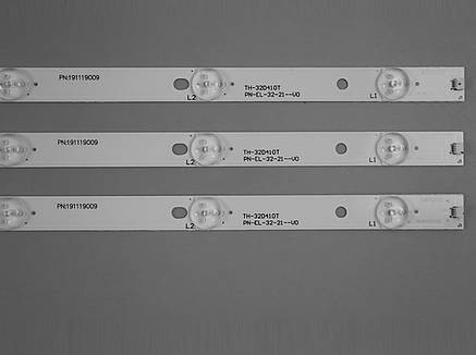 LED підсвітка (комплект 3шт) для PANASONIC PN-EL-32-21-V0 TH-32D410T TX-32ES400B TX-32FS500, фото 1