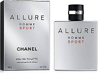 Чоловіча туалетна вода Chanel Allure homme Sport 100 ml. Шанель Аллюр Хом Спорт 100 мл.